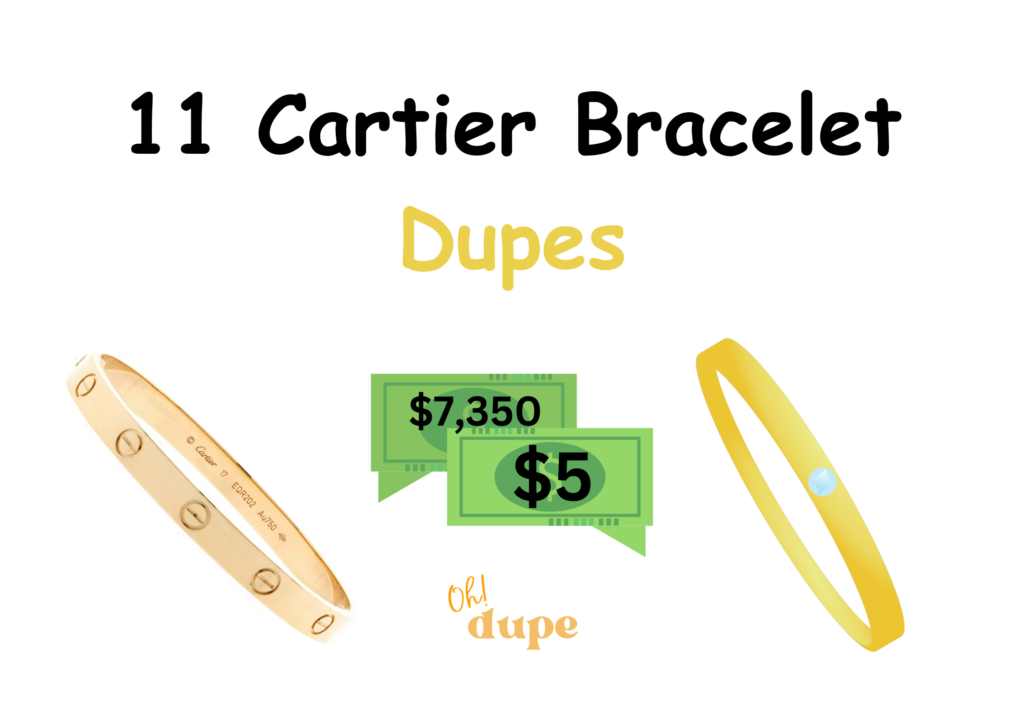 Cartier Bracelet Dupe