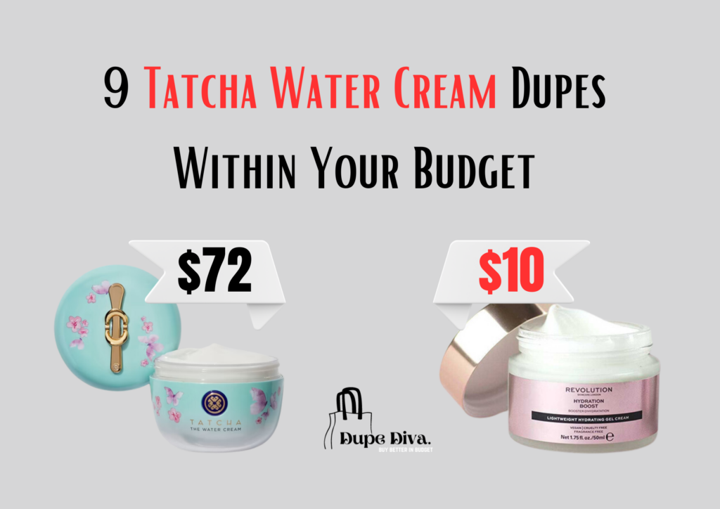 Tatcha Water Cream Dupe