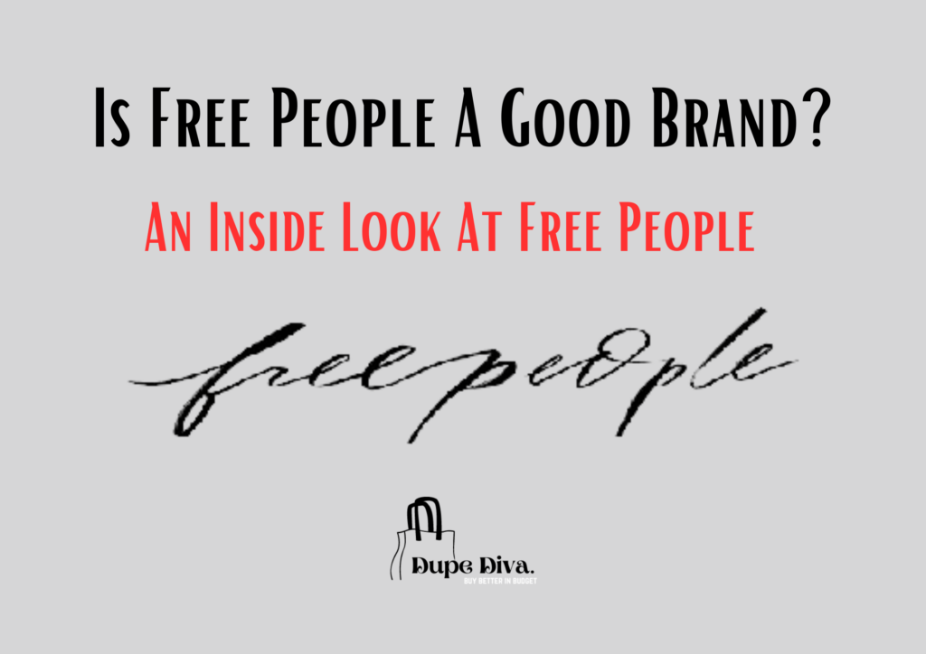 Is Free People A Good Brand