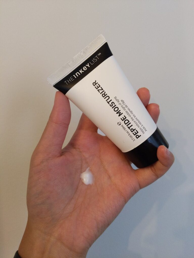 Inkey List Peptide Moisturizer