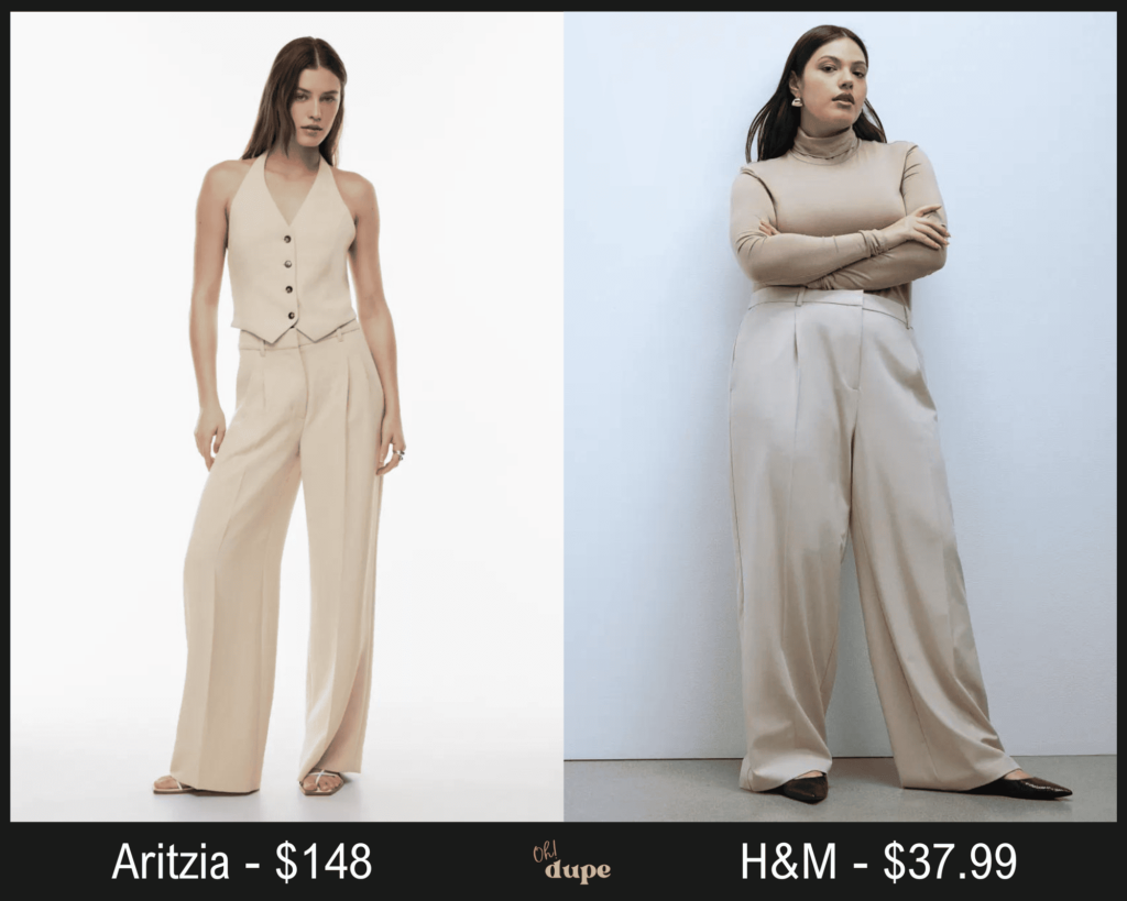 Wide Legged Pants from H&M