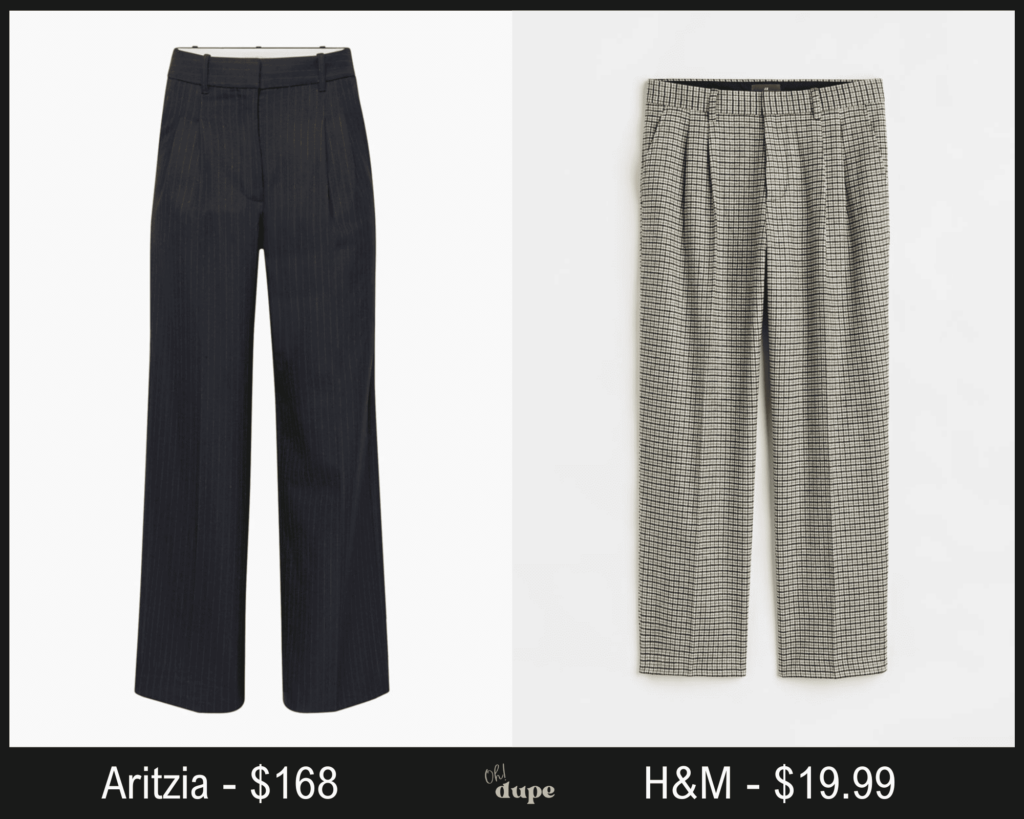 Relaxed Fit Wool-Blend Pants from H&M