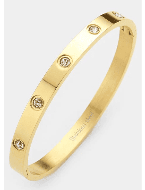 Carter Crystal Bangle by Leavitt & Co. 