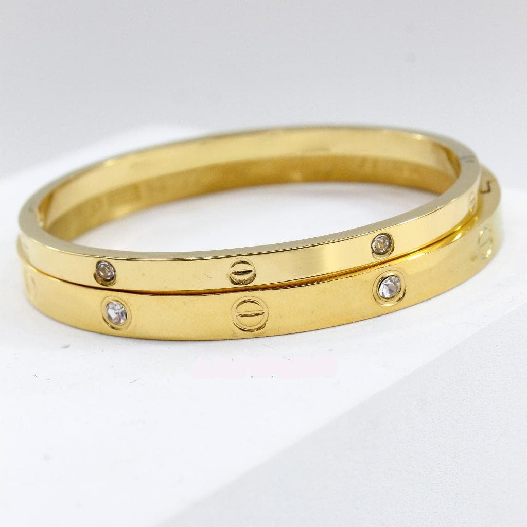 Astra Slim Bangle by Dagiba 