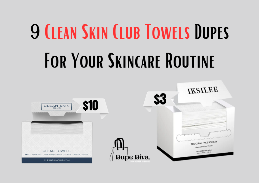 Clean Skin Club Towels Dupe