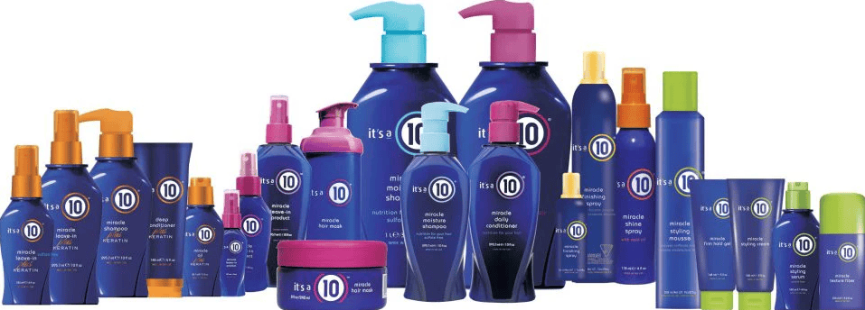 Can ‘It’s a 10’ products be used on hair-dried hair