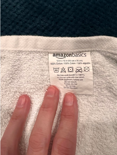 Amazon Basics Face Towels